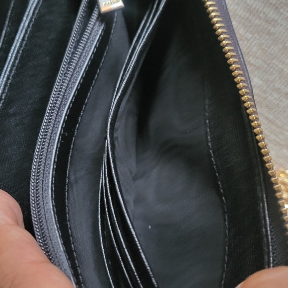 Furla Black and Gold Crossbody Bag with Aftermarket Chain - Picture 12 of 14